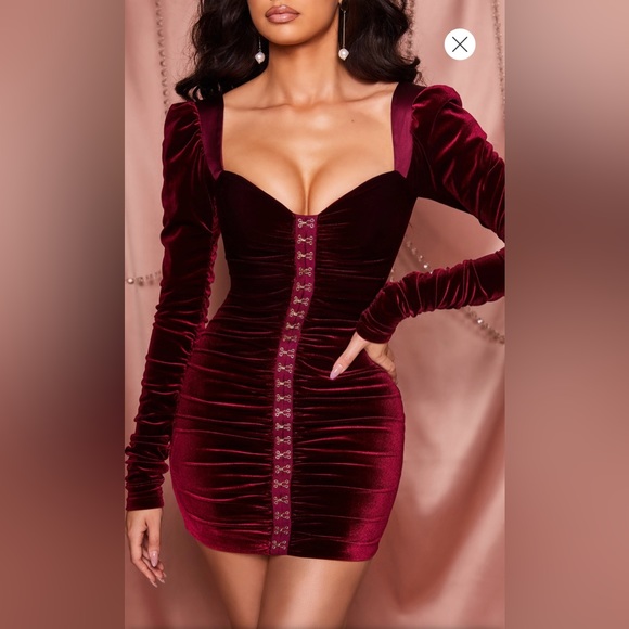 velvet dress !! - Picture 4 of 6